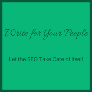 Write for your people