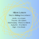 Learning to Spell Sucks: Silent Letter Edition